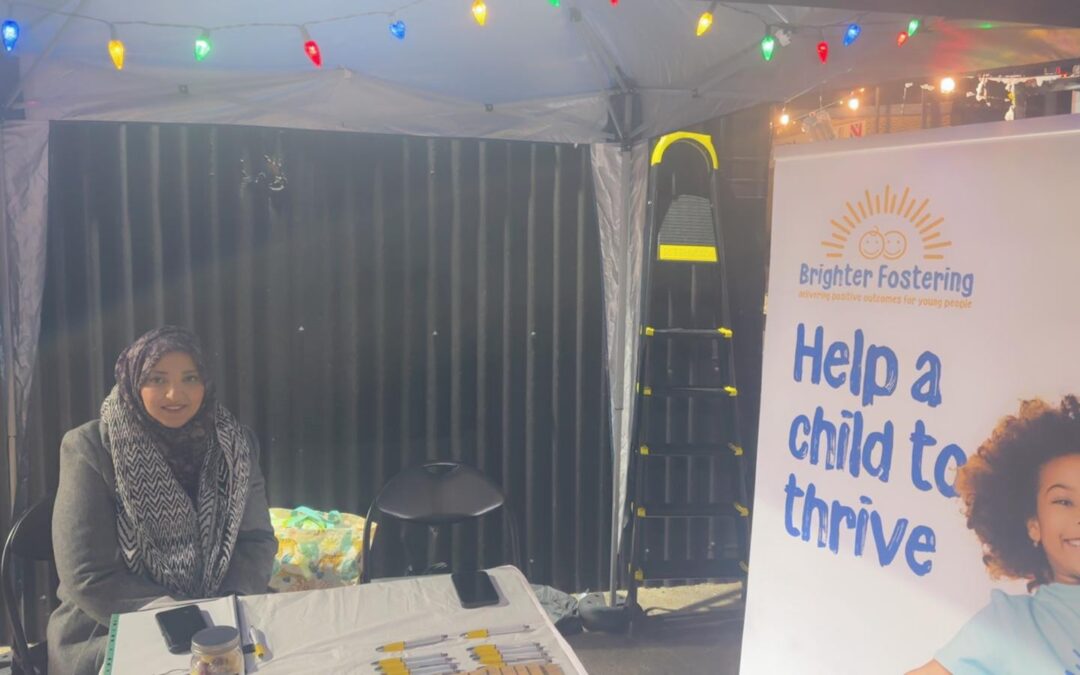 Single foster carer spending time with a child in a nurturing home